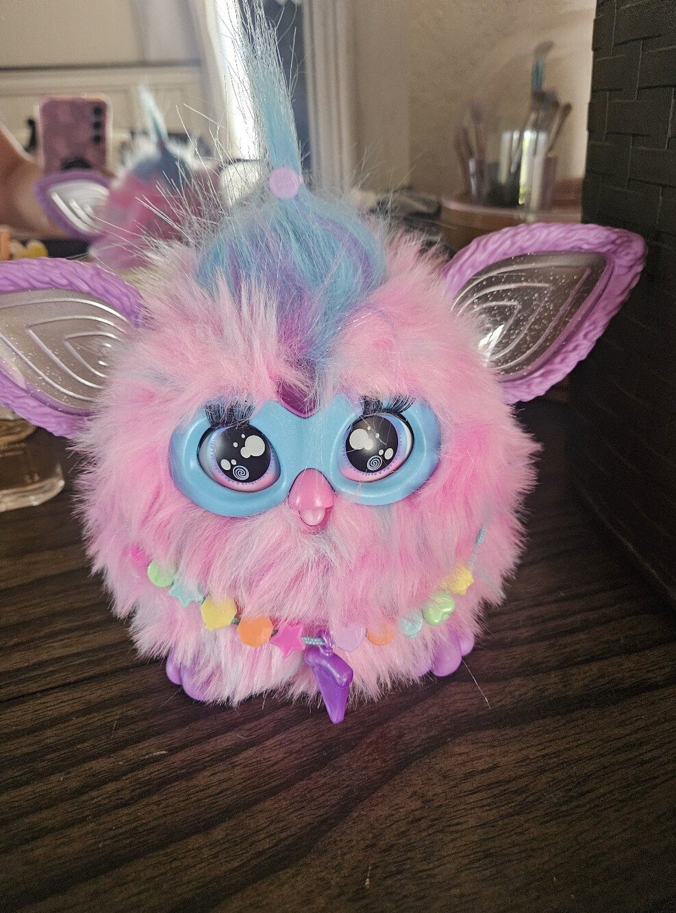 Plush Pink Fantasy Creature